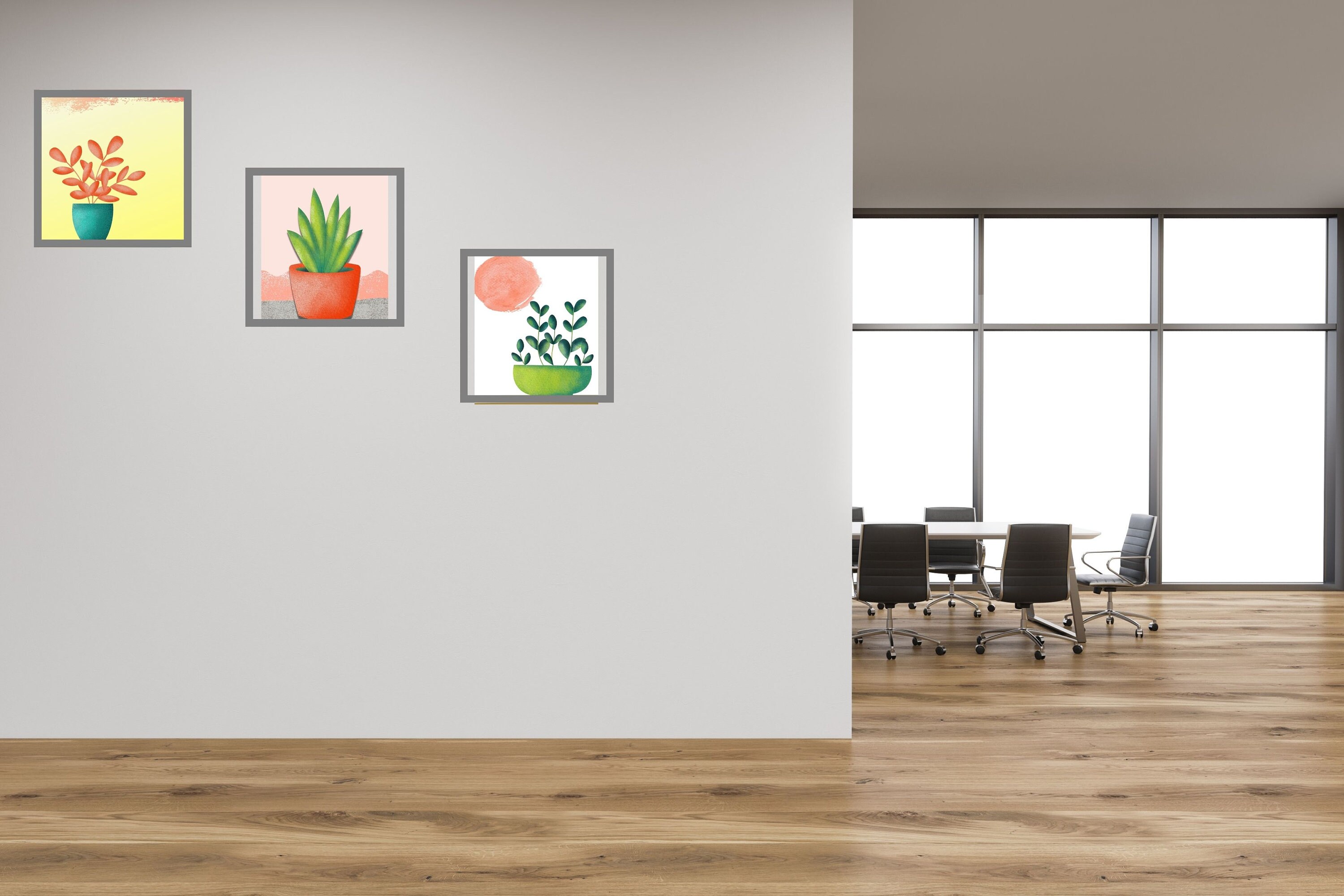 Set of 3 Printables Wall Art Frames Descargar Prints Etsy