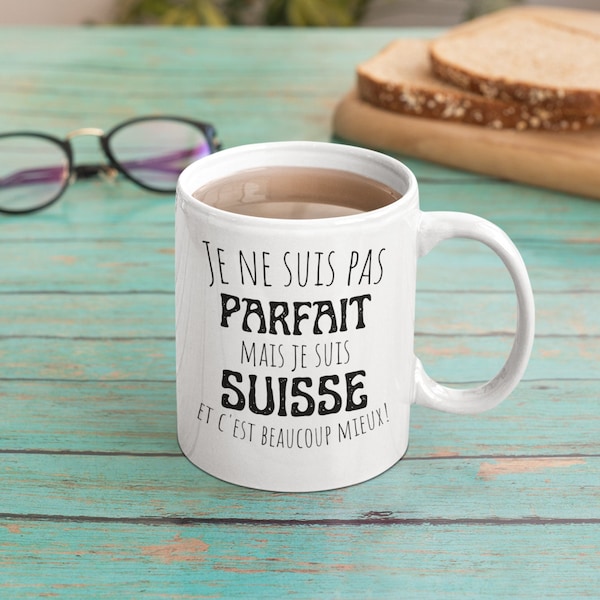 Débardeur Humour 'La Suisse Parfaite' - Cadeau Drôle Pour Femme Suisse Ou Fan De La Suisse, Coton Léger