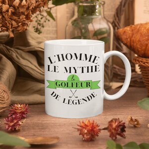 Legendary golfer - golf birthday gift - golfer gift mug - personalized golf mug - golfer birthday - for golfers
