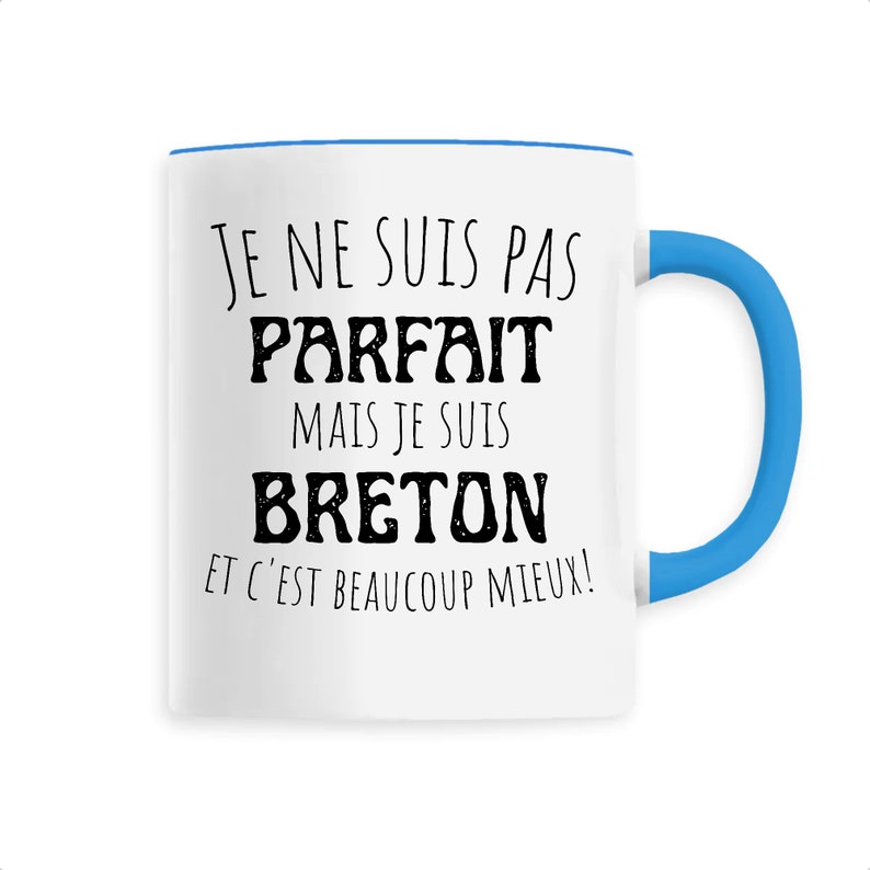 Pas parfait mais breton-mug cadeau Bretagne, breton image 4