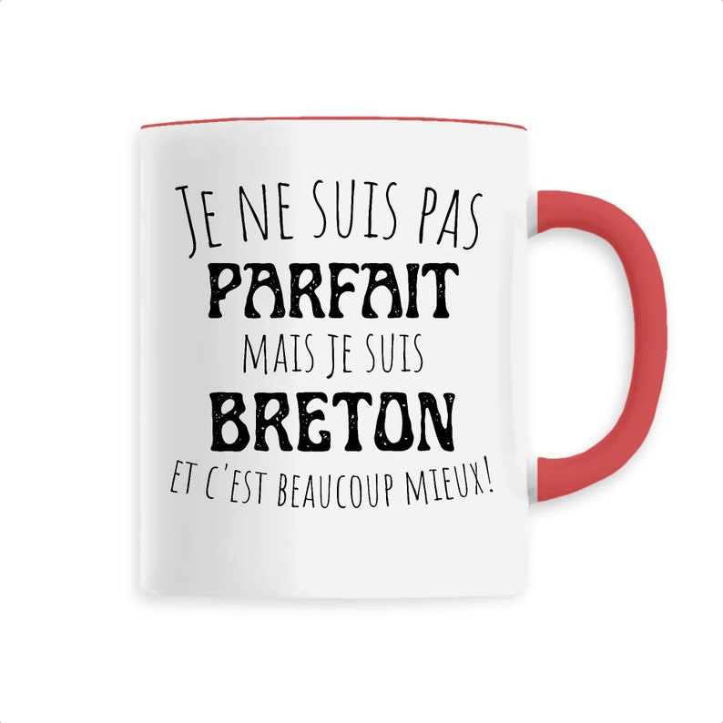 Pas parfait mais breton-mug cadeau Bretagne, breton image 5