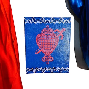 Erzulie Dantor veve flat Canvas