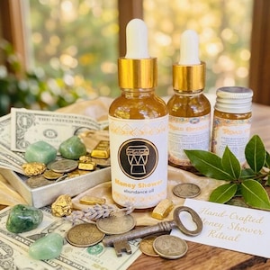 Money shower voodoo (vodou) oil spiritual oil for money manifesting, conjuring, candle dressing spells and rituals for money,Ayibobo