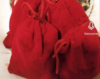 gris-gris bags, mojo bags, protection (Blessed)