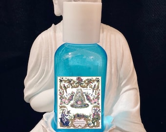 Homemade Blue Florida water spray