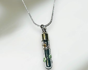 Black salt protection flower pendant (Blessed)