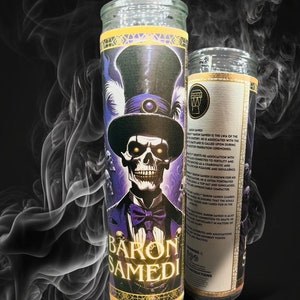 Bougie de prière Baron Samedi