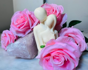 Stay with me my love. Love ritual candle (Blessed)
