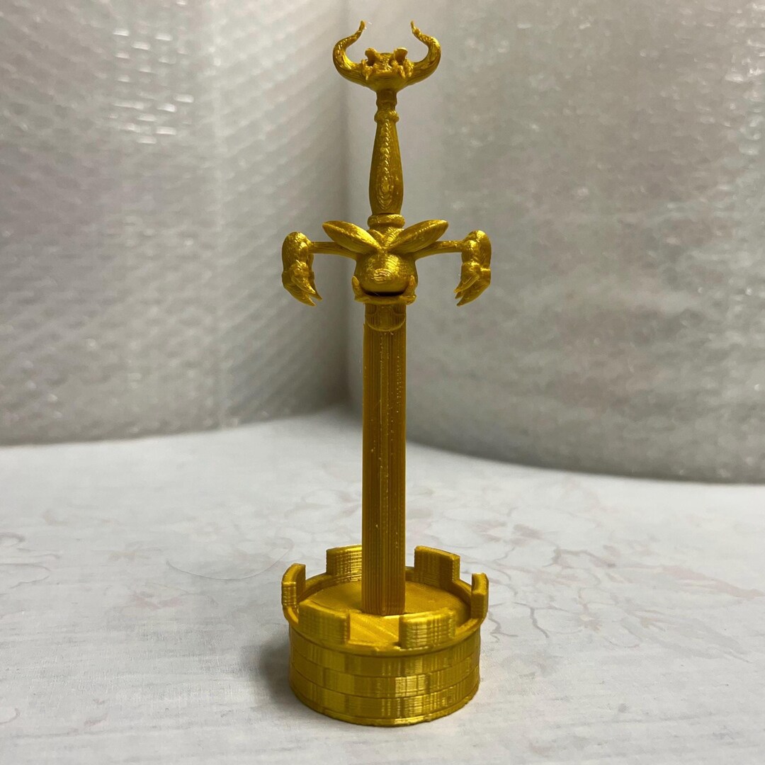 Exor Figurine Super Mario RPG (gold) - Etsy