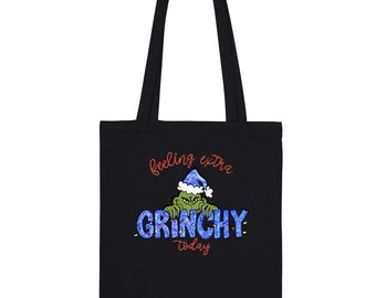 Feeling Grinchy Tote Bags