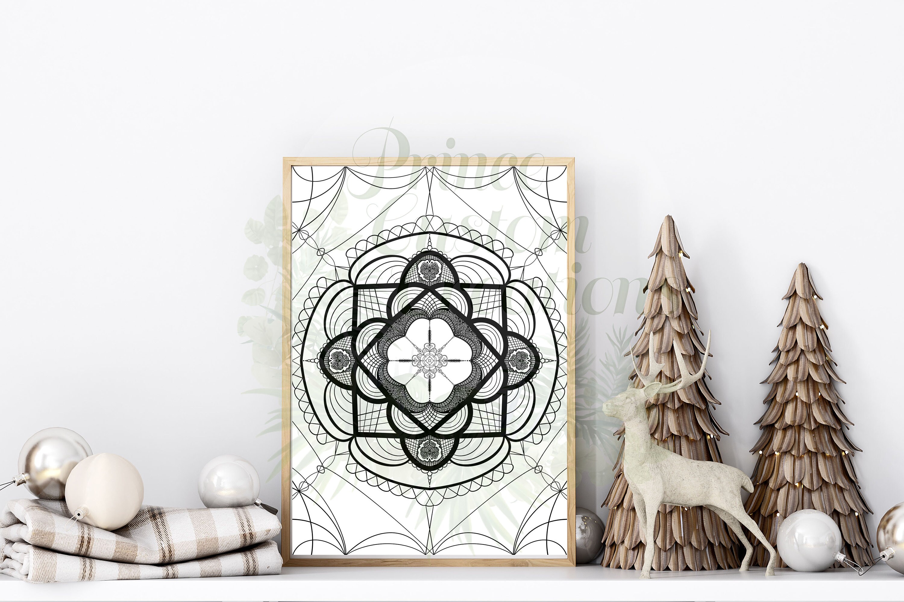 Mandala Color Pages Png for Printing Instant Digital Download for ...