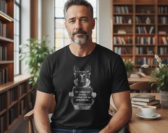 Funny Dog Quote T-Shirt: "He Called Me Smelly" Humor Tee