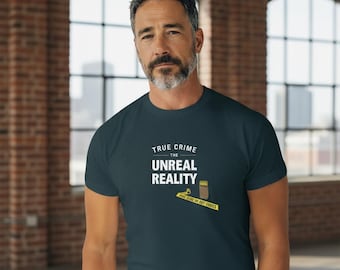True Crime T-Shirt: Unisex Heavy Cotton Tee for Crime TV Fans