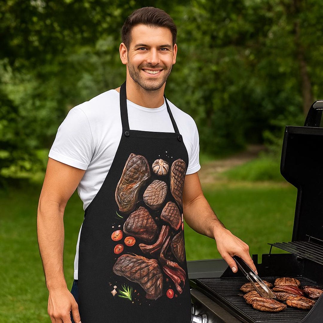 Carnivore Steak Master Apron: BBQ Grilling Gift for Chefs - Etsy