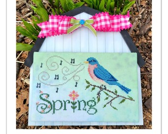 Spring's Song Cross Stitch Pattern