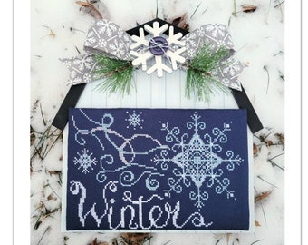 Winter's Beauty Cross Stitch Pattern