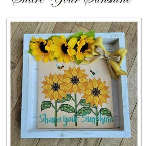 Share Your Sunshine Cross Stitch Pattern