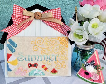 Summer Fun Cross Stitch Pattern