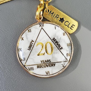 HOWLITE Sobriety Recovery Coin, AA Coin, Recovery Gifts, 12 Steps, Sober
