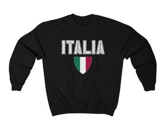 Ländershirt Pullover Fan Pulli S-6XL Italia Sweatshirt ITALIEN WMS06-29c 