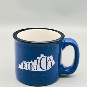 Kentucky Campfire Coffee Mug 15 oz. | All 50 States Available! | Fall Coffee Mug | Sweater Weather | Speckled | Custom | Gift