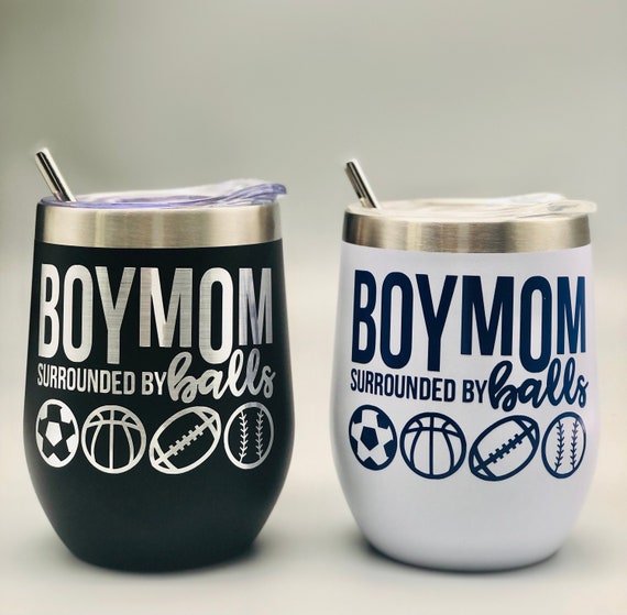 Boy Mom - Stainless Steel Tumbler