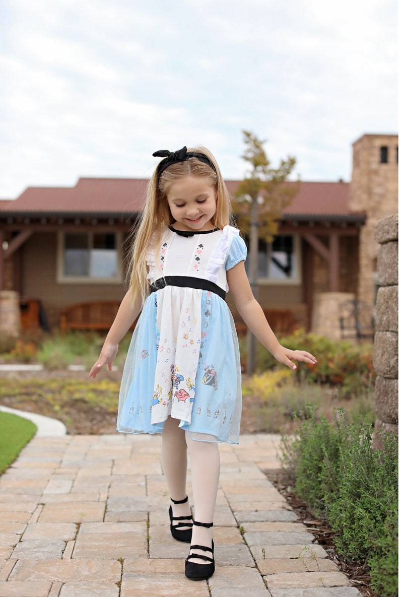 Princess Play Dress Little Girls Alice in Wonderland - Etsy