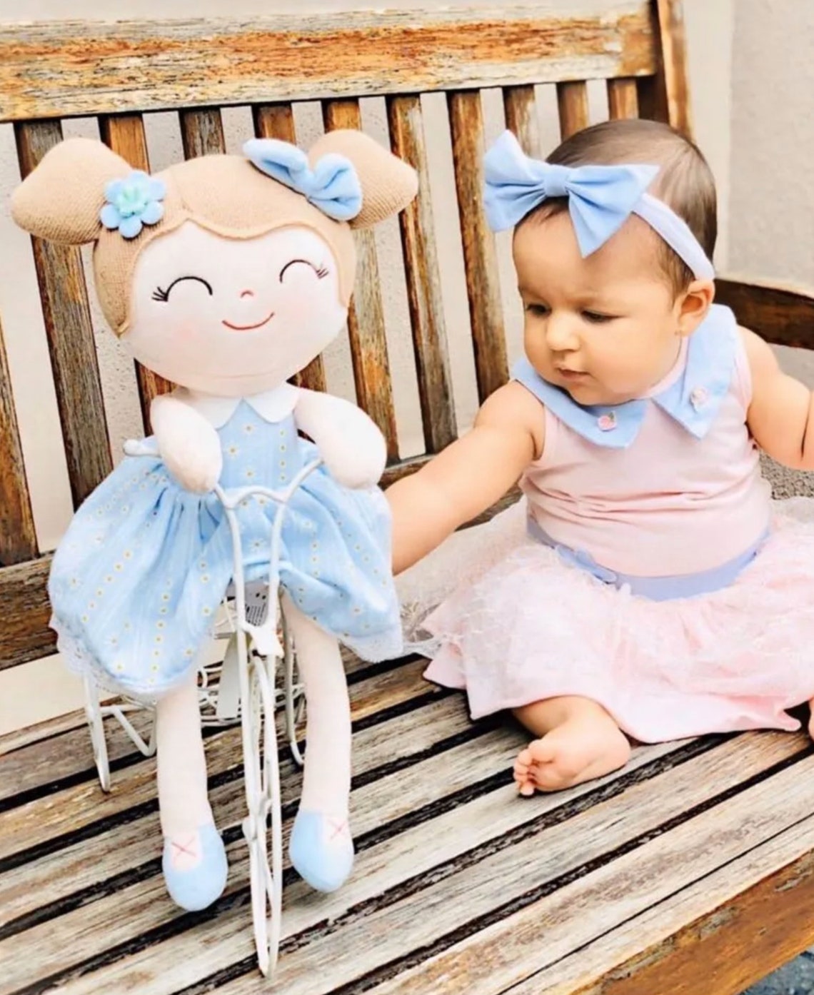 Plush Dolls Baby Shower Gift First Baby Doll Etsy