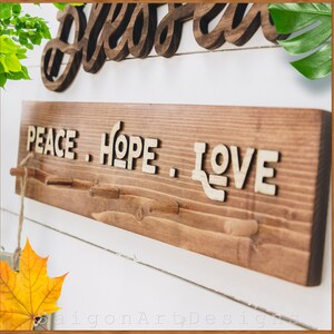 Wood Key Hanger for Wall, New Home Décor Gift for Wedding Housewarming, Key Holder for wall, key hanger, personalize key hook, keyhook