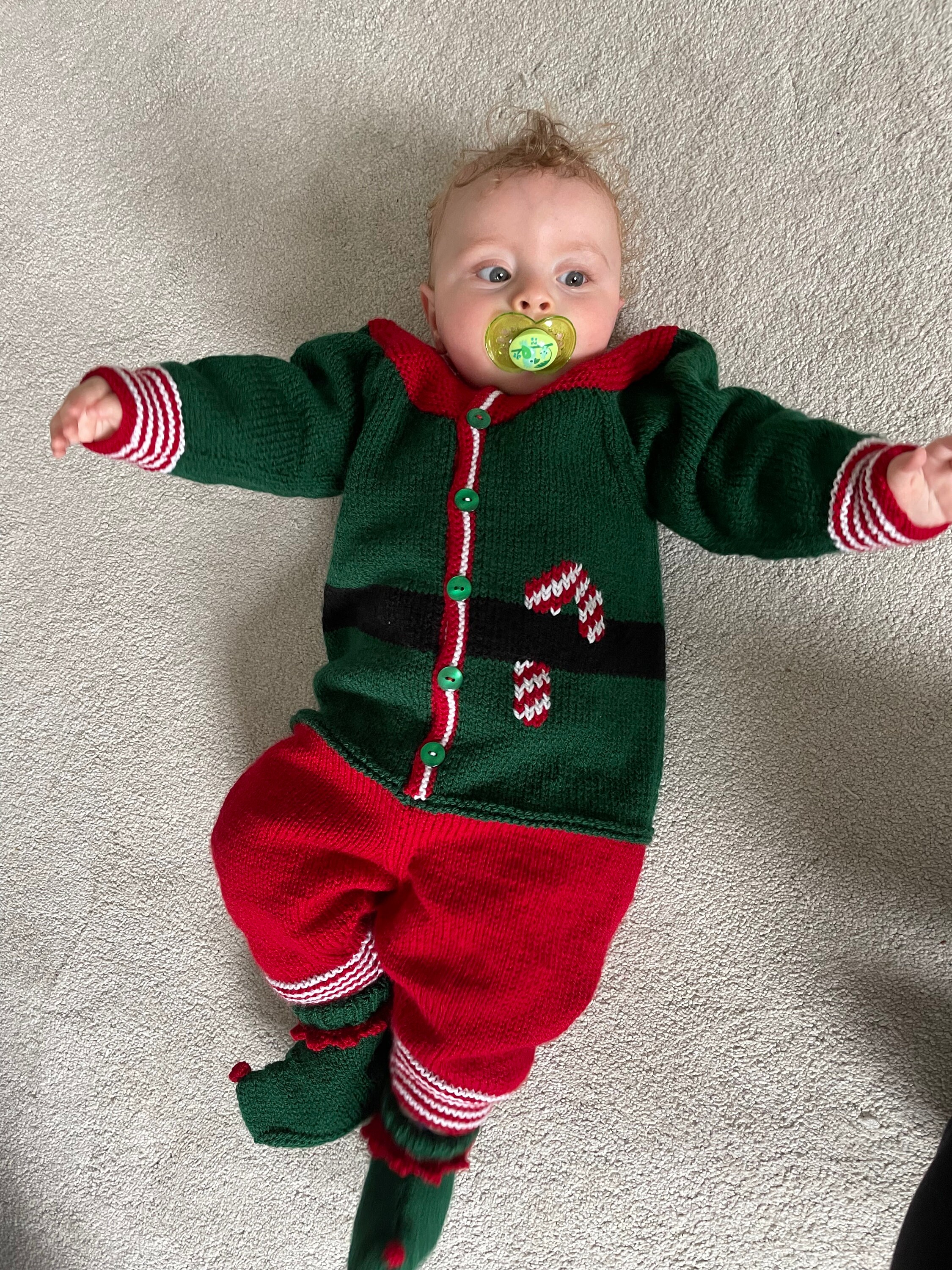 Elf Baby Grow Etsy UK