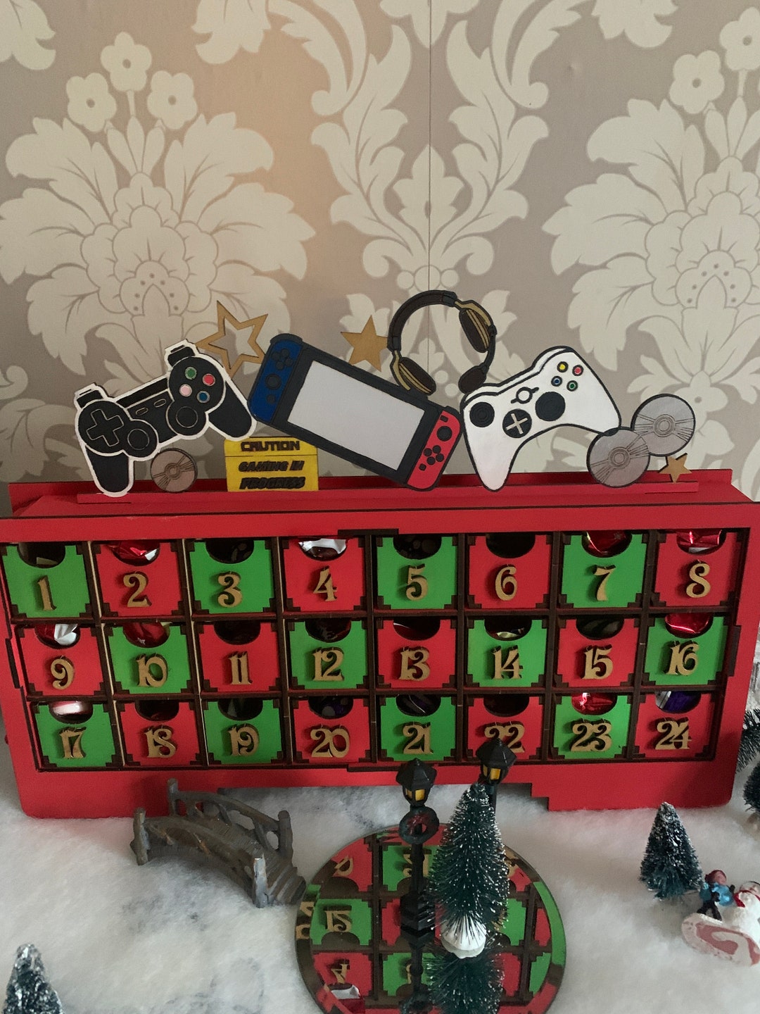 Gamer Advent Calendar Personalised With Drawers Etsy UK