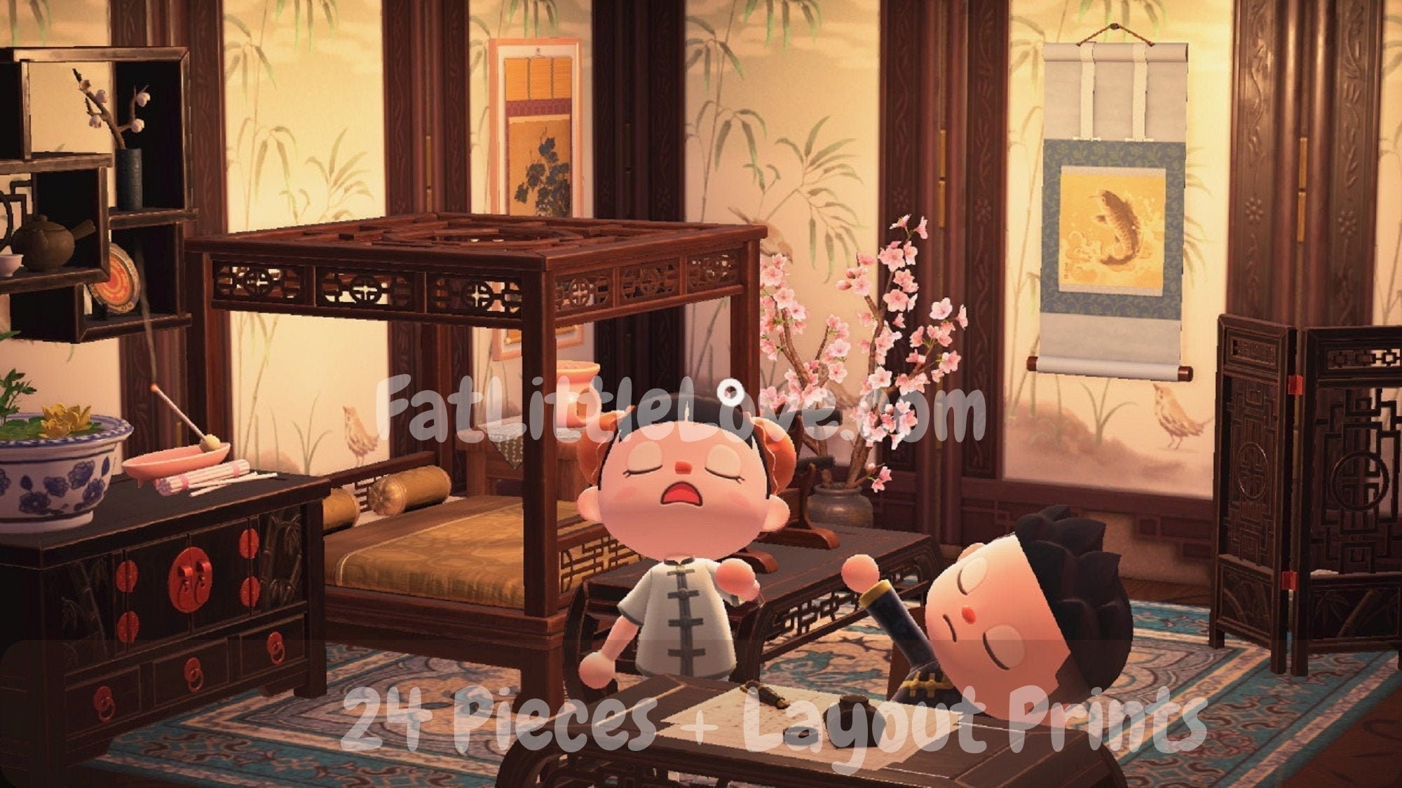 Dormitorio chino Conjunto de muebles imperial quarters | Etsy