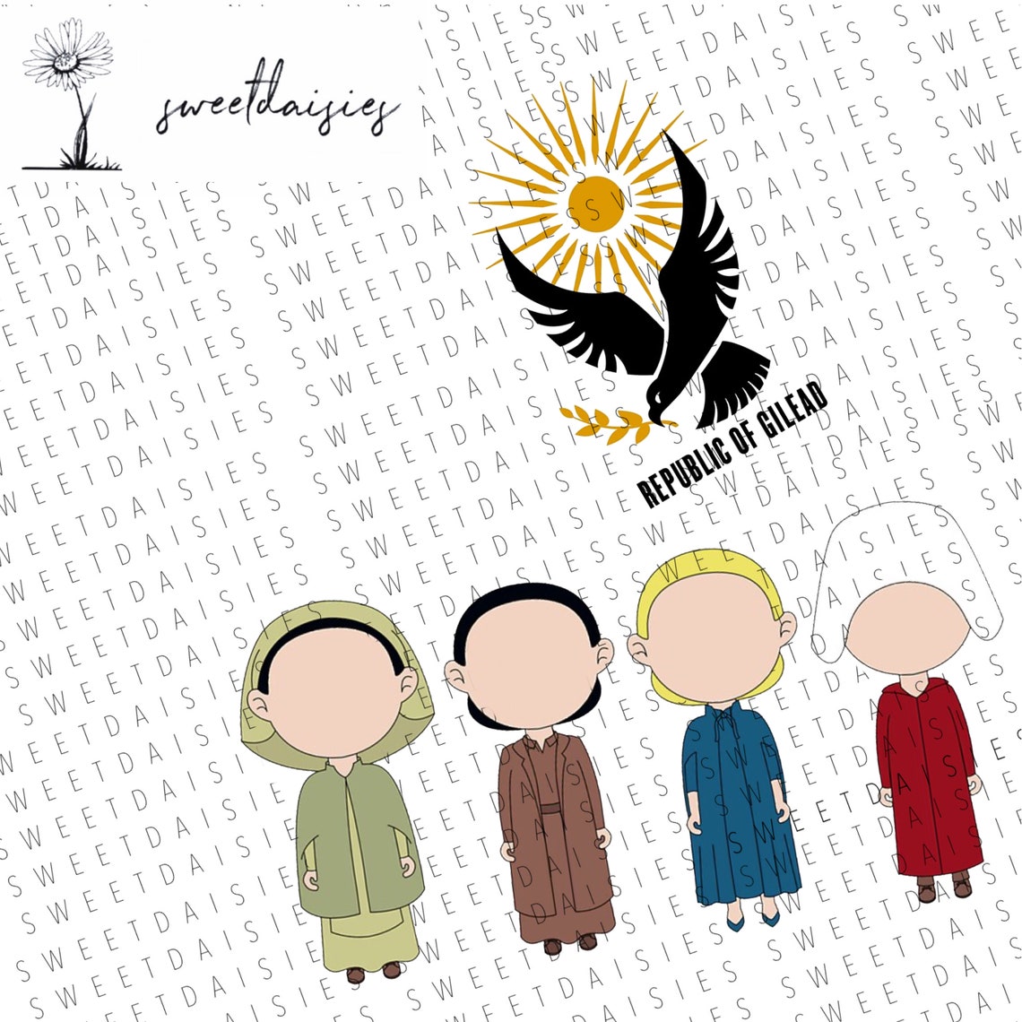 Handmaids Tale SVG File Instant Download Cricut File - Etsy