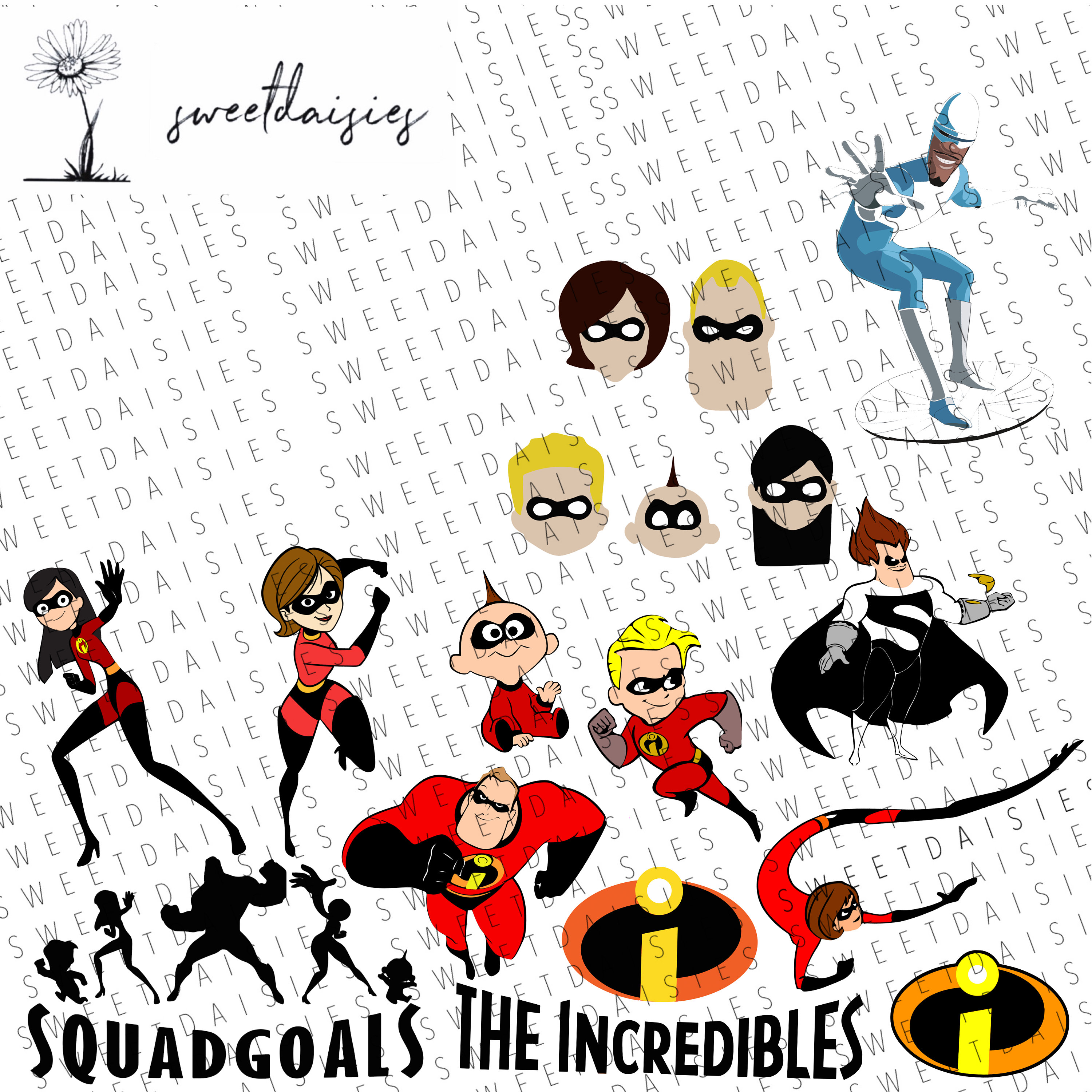 The Incredibles Svg Bundle Incredibles Clipart Incredibles Etsy My