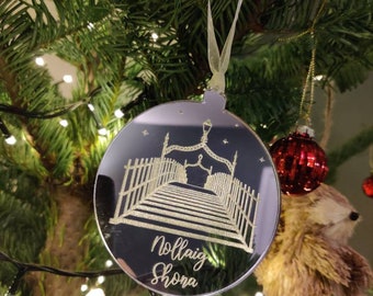 Irish Christmas bauble - Ha'penny bridge