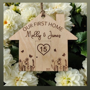Personalised new home gift