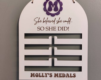 Personalised Medal Holder/Hanger