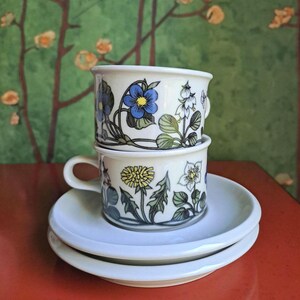Arabia finland cup blue flower - Etsy 日本