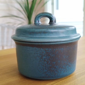 Arabia Finland Pottery Green Blue Ruska Box Ulla Procope - Etsy