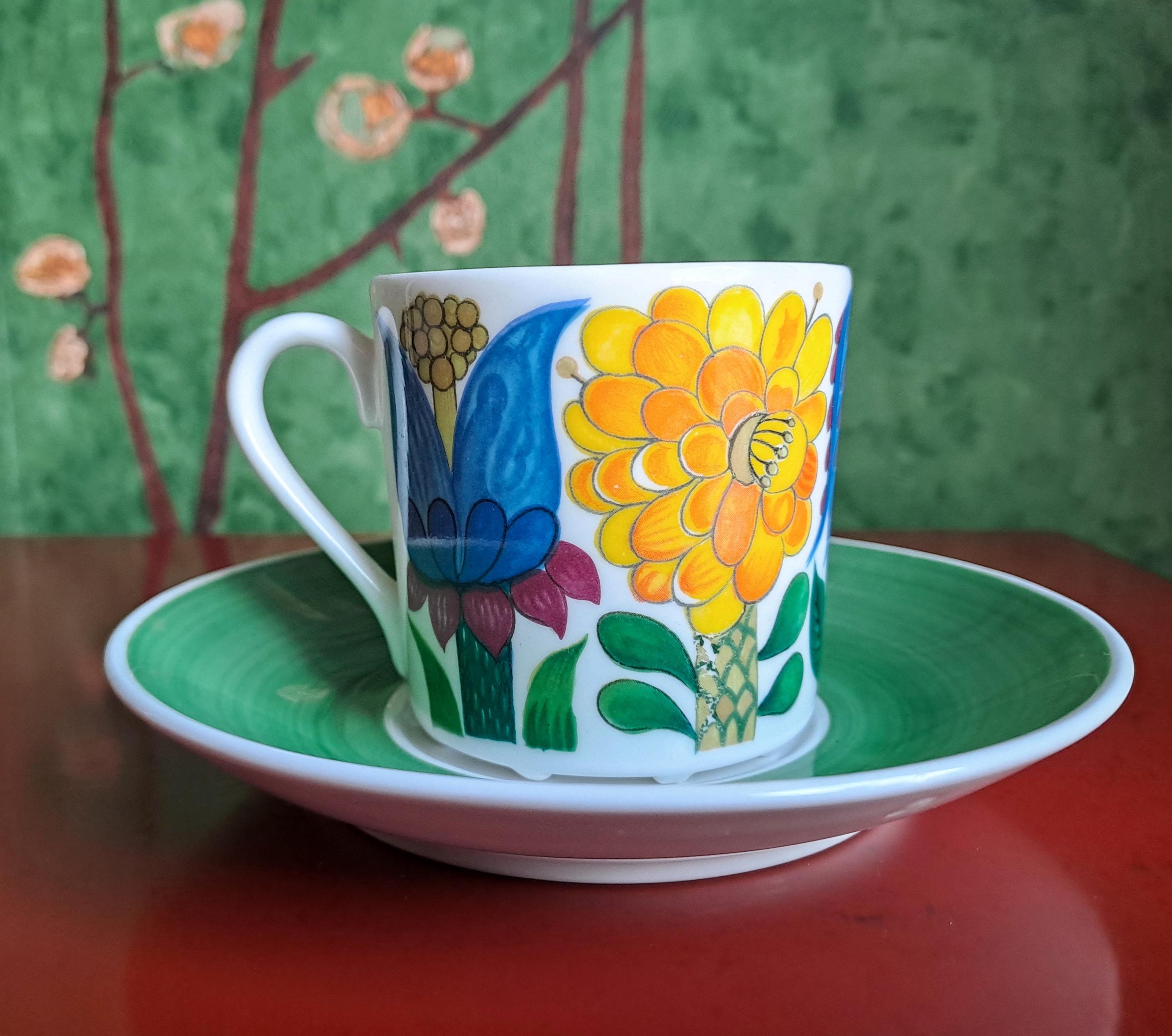 Gustavsberg Tahiti Coffe Cup, Stig Lindberg - Etsy