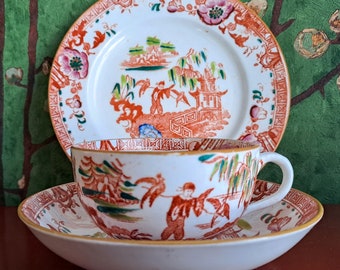 Antik cup, Hilditch&Sons tea cup+plates 1840