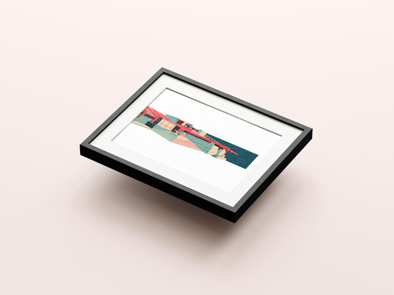 Frank Lloyd Wright Taliesin West Print - Southwestern Architecture ...