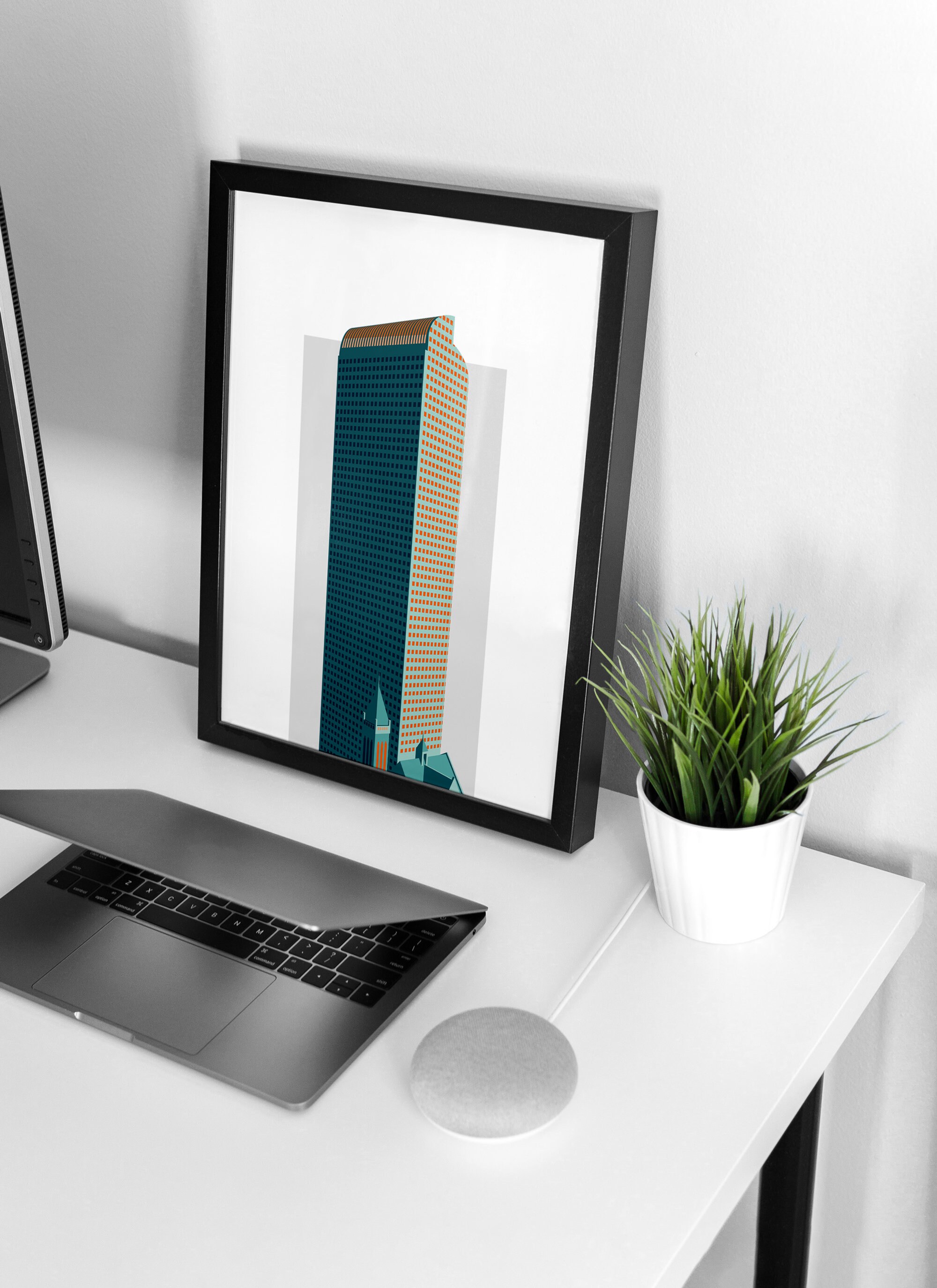 Denver Cash Register Building Print Architekturzeichnung Etsy.de