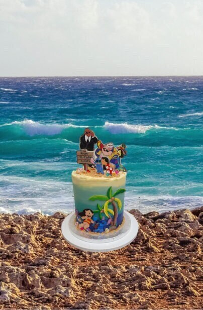 Disney Stitch Electromagnetic Cooker Fried Pan Cartoon Cute Cake Pot Party  Stitch Shape Pot Children Gift