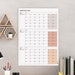 Boho Habit Tracker | Printable Monthly Habit Tracker | Goal Tracker ...