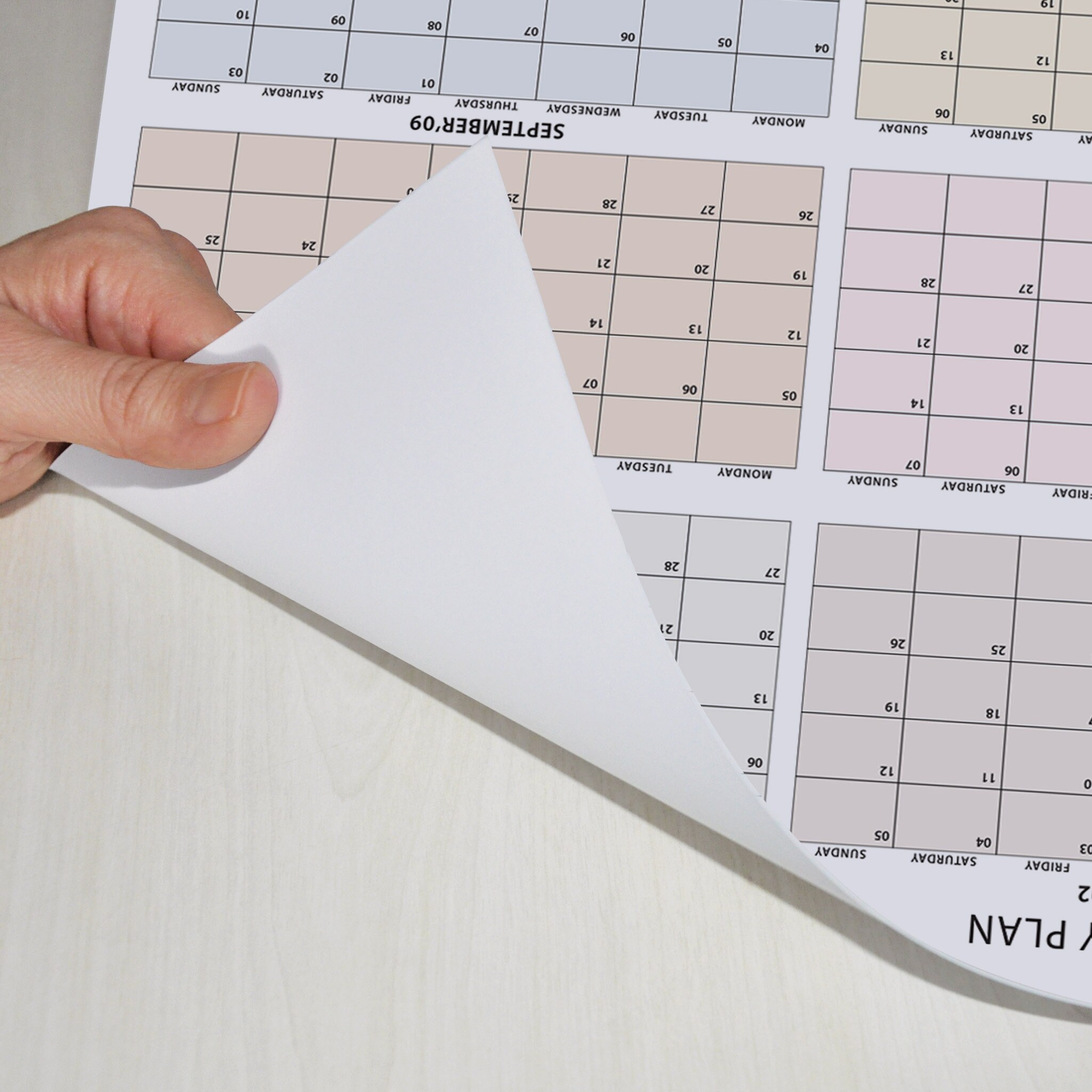 2023 Year Planner Wall Planner Wall Calendar 2023 Calendar Etsy Australia