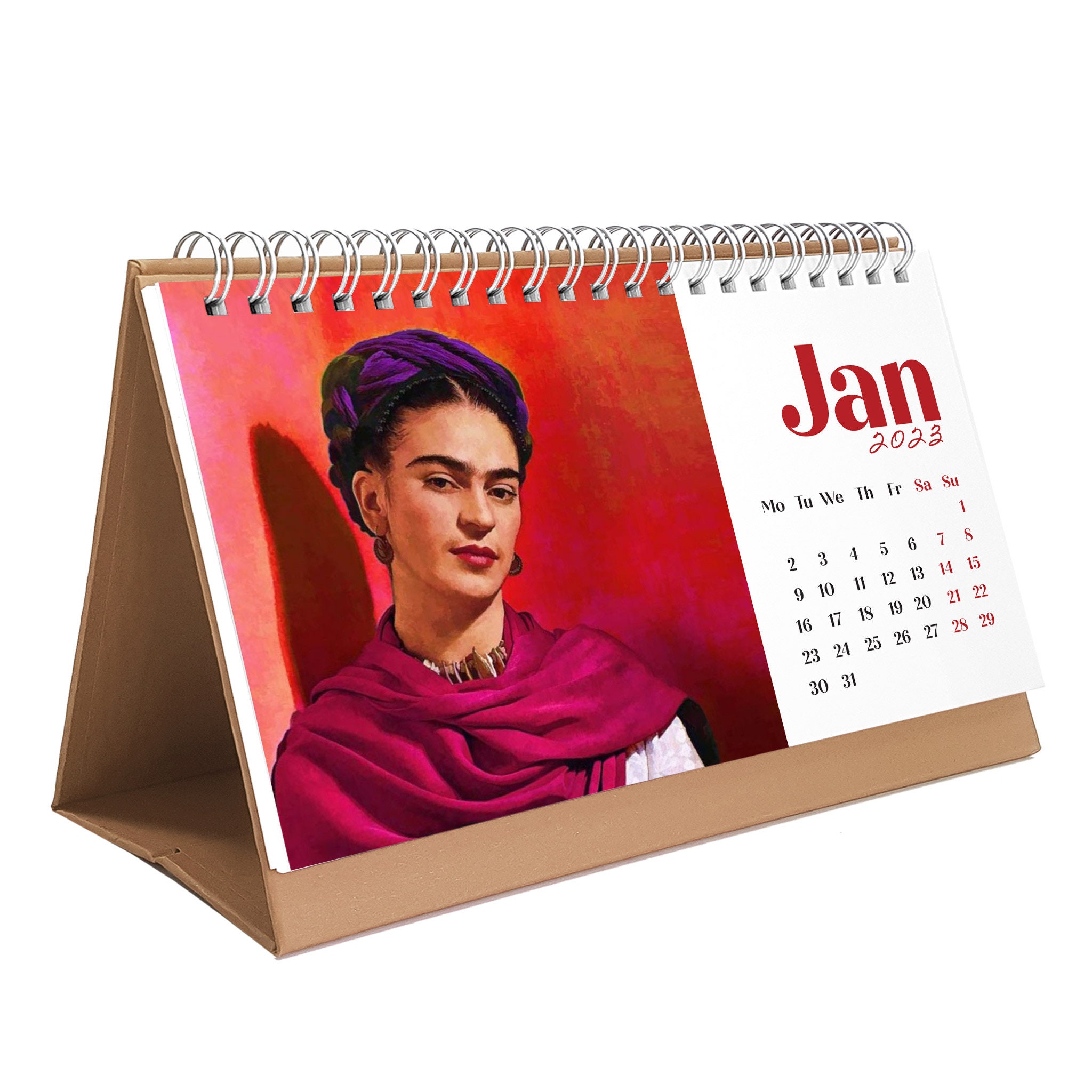 Frida Kahlo 2024 Desk Calendar 2024 Calendar sold by Expected Red