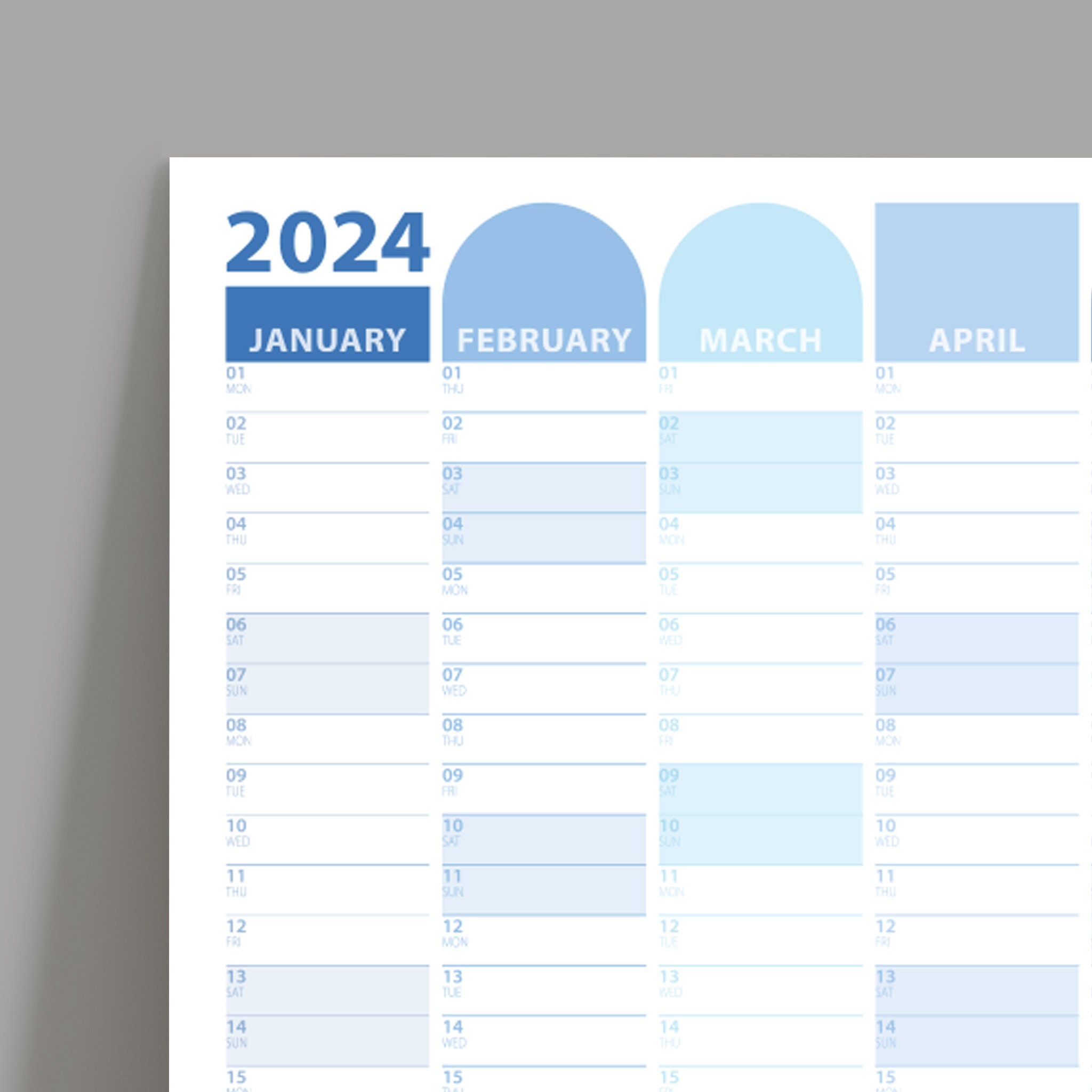PRINTABLE 2024 Wall Planner Giant Wall Calendar At A Glance Etsy printable-2024-wall-planner-giant-wall-calendar-at-a-glance-etsy