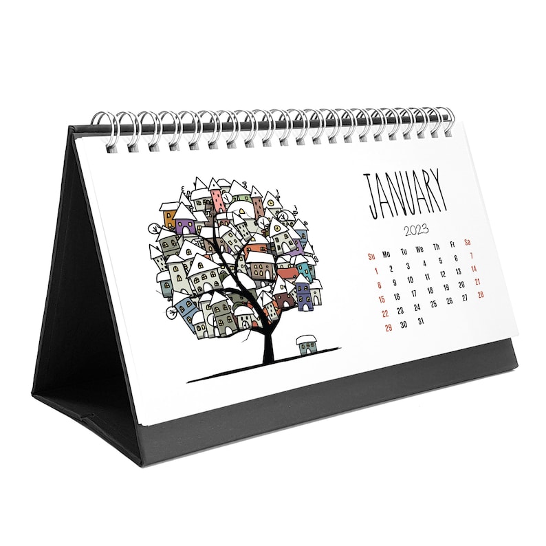 Four Seasons Tree Clipart Calendar 2024 Calendar Spring Etsy