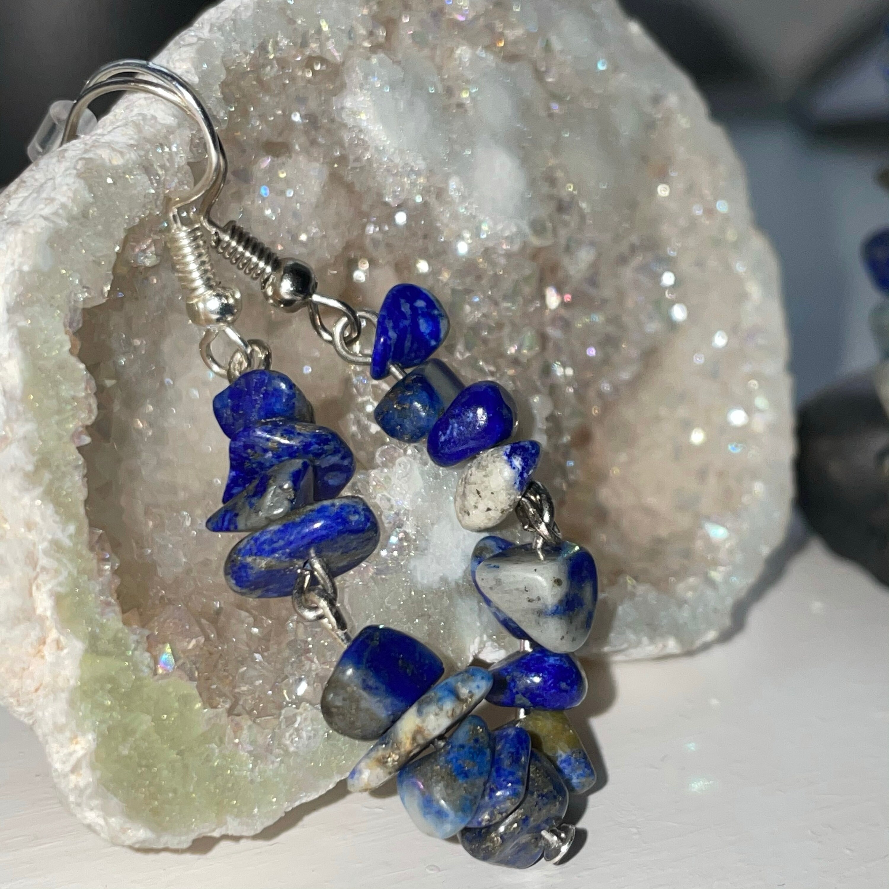 Lapis Lazuli Earrings | Etsy